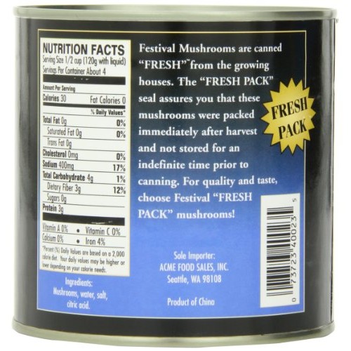 Festival Mushrooms Pieces And Stems Fresh Pack, 16-Ounce Pack O