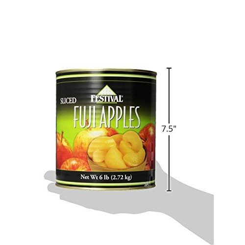 Festival Sliced Fuji Apples, 6-Pound Pack Of 2