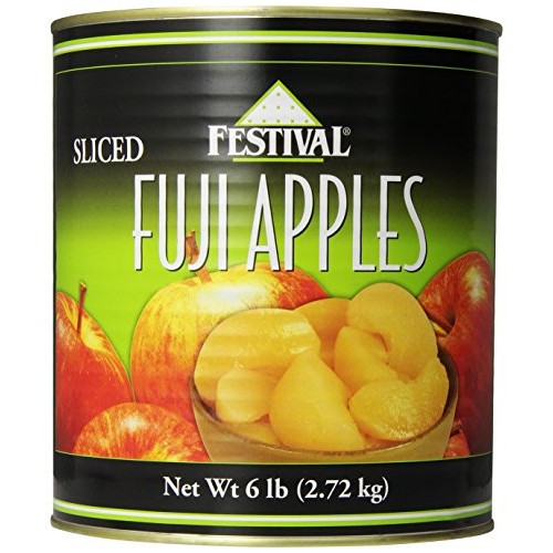 Festival Sliced Fuji Apples, 6-Pound Pack Of 2