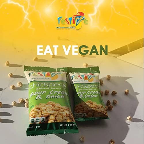 Feel Festive Chickpea Garbanzo Beans Healthy Snack - Crunchy Bal...