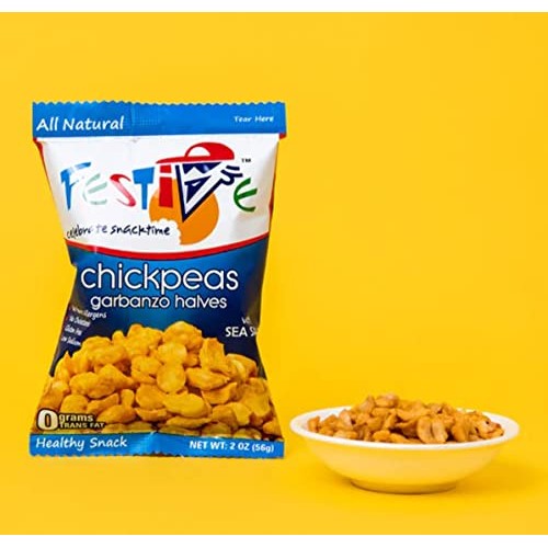 Feel Festive Chickpea Garbanzo Beans Healthy Snack - Crunchy Bal...