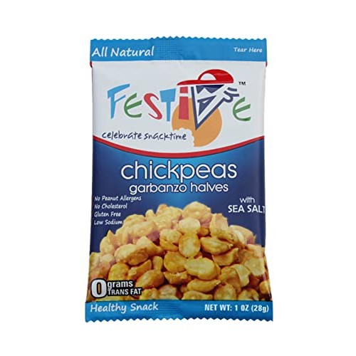 Feel Festive Chickpea Garbanzo Beans Healthy Snack - Crunchy Bal...