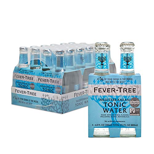 Fever-Tree Mediterranean Tonic Water Glass Bottles, No Artificia