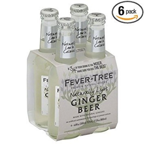 Fever Tree Soda 4Pk Ginger Beer Lt