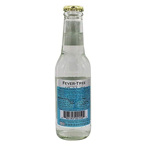 Fever-Tree - Premium Mediterranean Tonic Water Mixers - 4 Bottles
