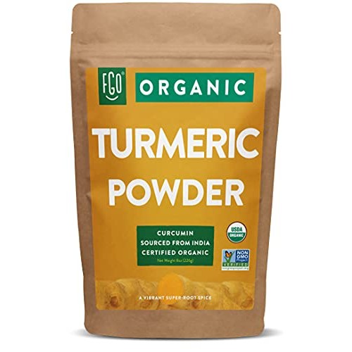Organic Turmeric Root Powder W/ Curcumin | Lab Tested For Purity
