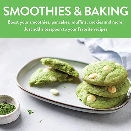 FGO Organic Matcha Green Tea Powder, Japanese Culinary Grade, Re...