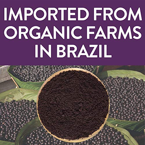 Organic Acai Powder Freeze-Dried | 4Oz Resealable Kraft Bag |