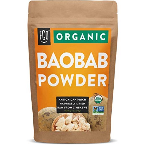 Organic Baobab Powder | 100% Raw From Zimbabwe- 12Oz/340G Reseal