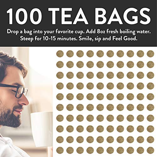Organic Ginger Tea Bags | 100 Tea Bags | Eco-Conscious Tea Bags ...
