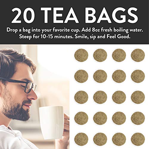 Organic Ginger Tea Bags | 20 Tea Bags | Eco-Conscious Tea Bags I