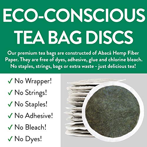 Organic Moroccan Mint Green Tea Bags | 100 Tea Bags | Eco-Consci