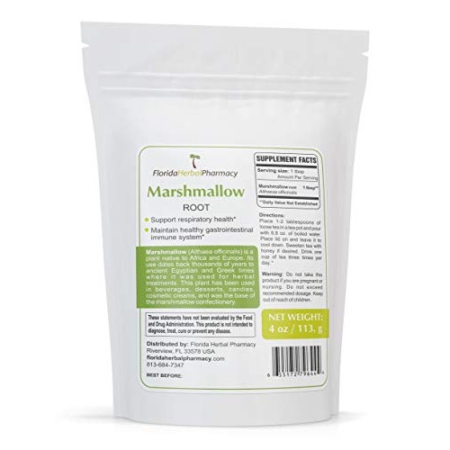 Florida Herbal Pharmacy, Organically Grown Marshmallow Root Alt