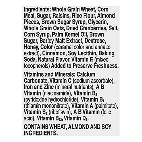 Basic 4, Multigrain Fruit And Nuts Cereal, 19.8 Oz Pack Of 6