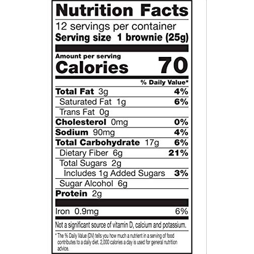 Fiber One 70 Calorie Bar, Brownies Chocolate Fudge, 12 Ct Pack