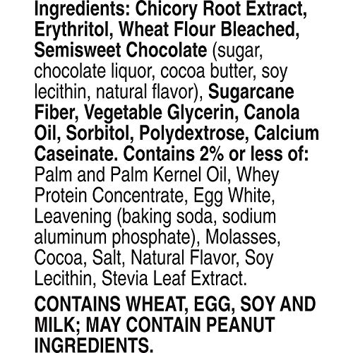 Fiber One 70 Calorie Brownie Chocolate Chip Cookie, 6 Count, 5.