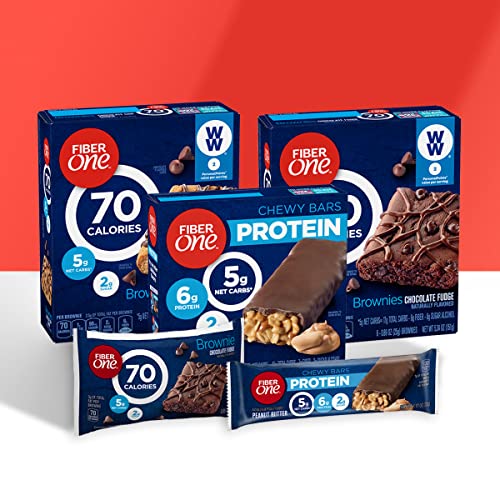 Fiber One Chewy Bars, Oats & Chocolate, Fiber Snacks, Mega Pack,...