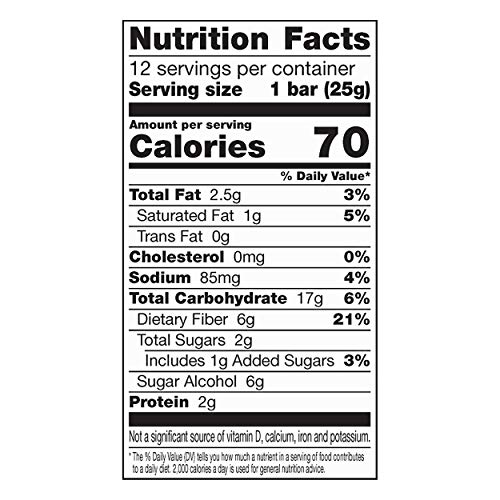 Fiber One 70 Calorie Bar Lemon, 12 Count Pack Of 4