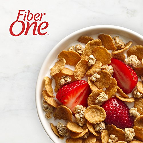 General Mills Fiber One Cereal, Honey Clusters, 14.25 Oz
