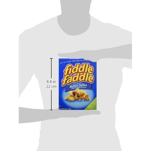 Fiddle Faddle - Butter Toffee With Peanuts - 2 Boxes