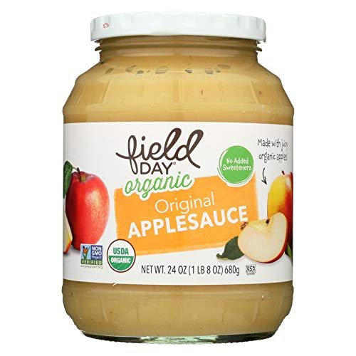 Field Day, Organic Applesauce; Original, Pack Of 12, Size - 24 O