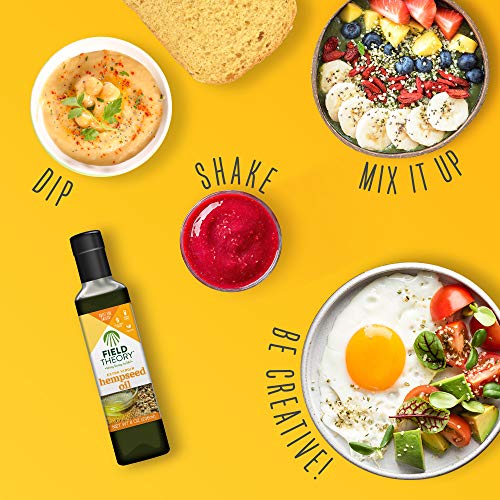 Extra Virgin Hemp Seed Oil, Cold-Pressed And Unrefined - Field T