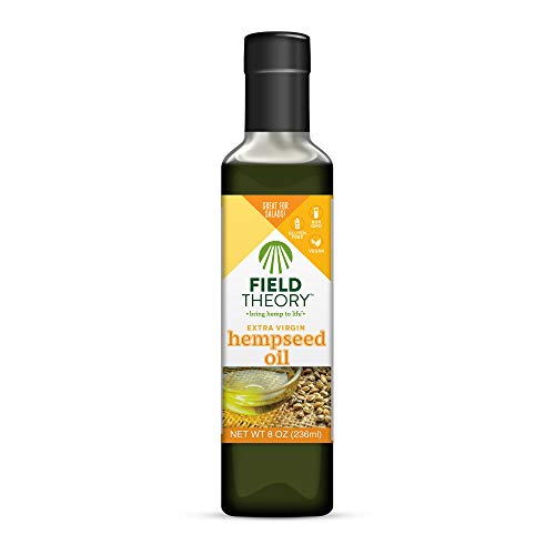 Extra Virgin Hemp Seed Oil, Cold-Pressed And Unrefined - Field T