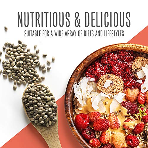 Field Theory Roasted Hemp Seeds, 8 Oz; Plant-Based Protein, Omeg