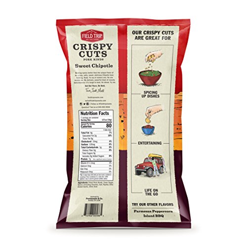 Field Trip Gluten Free Pork Rinds, Paleo and Keto Friendly Airy ...