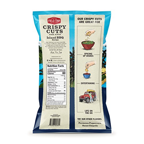 Field Trip Keto Diet Friendly, Low Carb, Island Bbq Pork Rinds,
