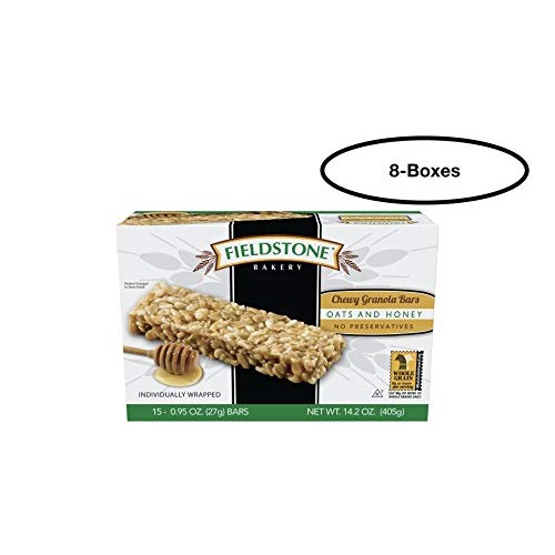 Fieldstone Bakery Oats And Honey Chewy Granola Bars, Full Case O