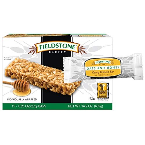 Fieldstone Bakery Oats And Honey Chewy Granola Bars, Full Case O