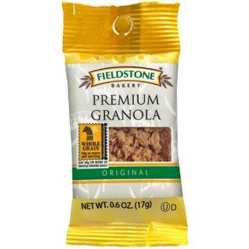 Fieldstone Bakery Original Granola Cereals, 0.065 Pound -- 144 P