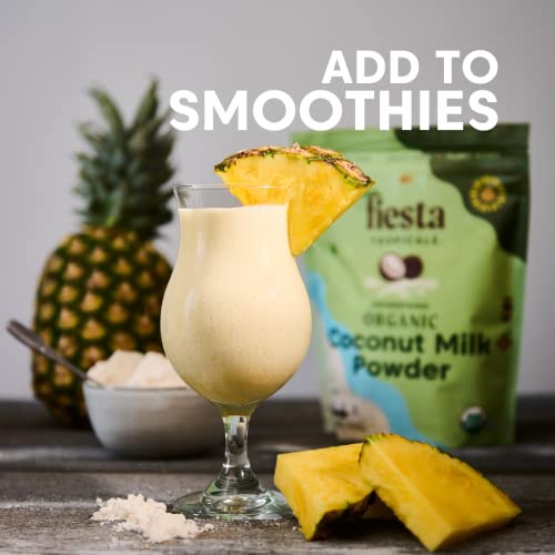 Organic Coconut Milk Powder, Unsweetened 16 oz. by Fiesta Tropicalé