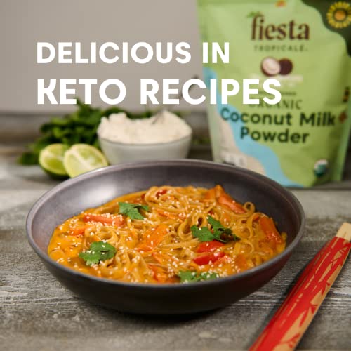 Organic Coconut Milk Powder, Unsweetened 16 oz. by Fiesta Tropicalé
