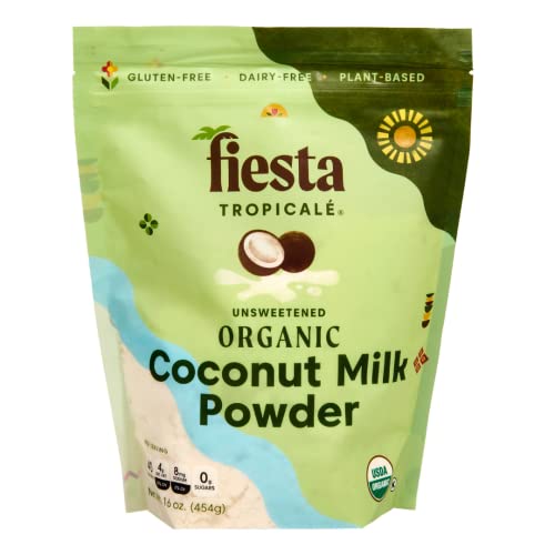 Organic Coconut Milk Powder, Unsweetened 16 oz. by Fiesta Tropicalé