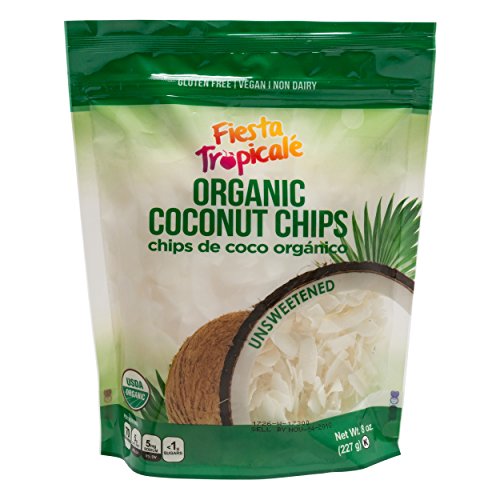 Organic Shredded Coconut Chips Large Coconut Flakes Unsweetene