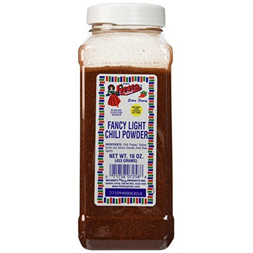 Bolners Fiesta Fancy Light Chili Powder 16Oz