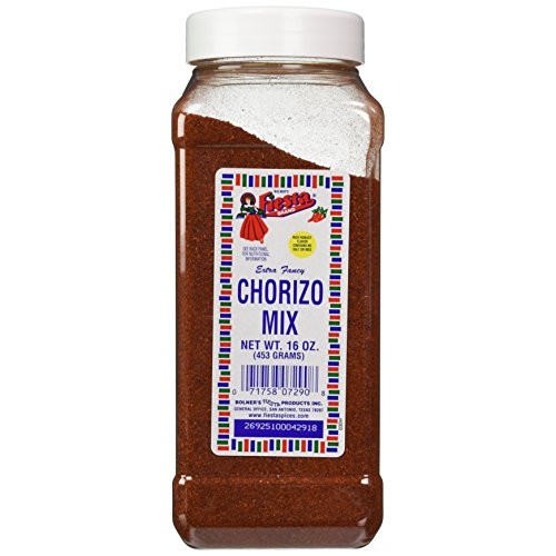 Bolners Fiesta Extra Fancy Salt Free Chorizo Mix, 16 Oz.