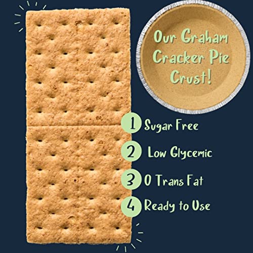 Fifty50 Foods Sugar Free Ready To Eat Graham Cracker Pie Crust,
