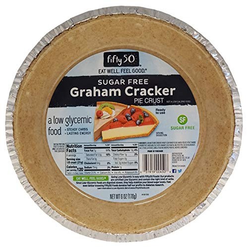 Fifty50 Foods Sugar Free Ready To Eat Graham Cracker Pie Crust,