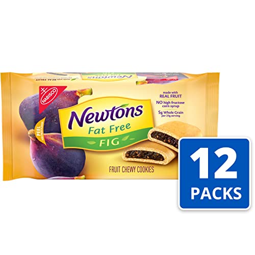 Newtons Fat Free Soft & Fruit Chewy Fig Cookies, 12 - 10 oz Packs