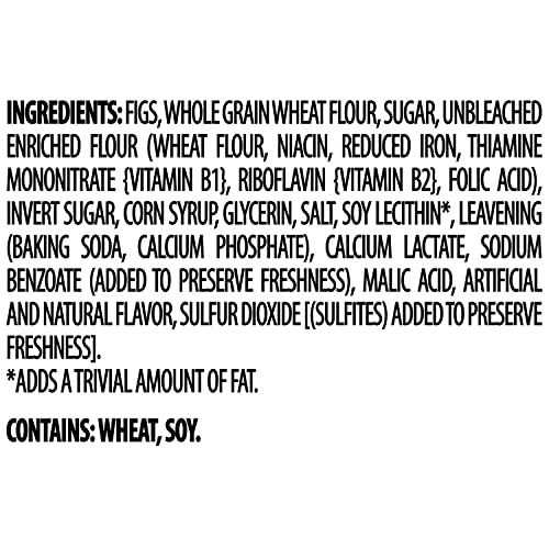 Newtons Fat Free Soft & Fruit Chewy Fig Cookies, 12 - 10 oz Packs