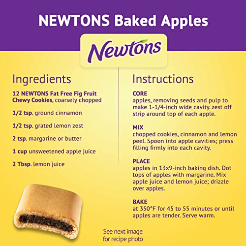Newtons Fat Free Soft & Fruit Chewy Fig Cookies, 12 - 10 oz Packs