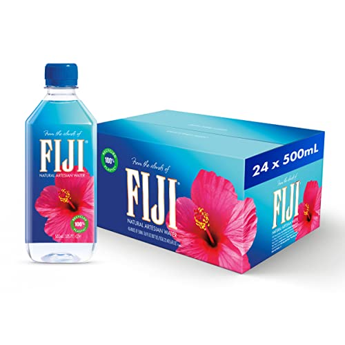 Fiji Natural Artesian Water, 16.9 Fl Ounce Bottle Pack Of 24