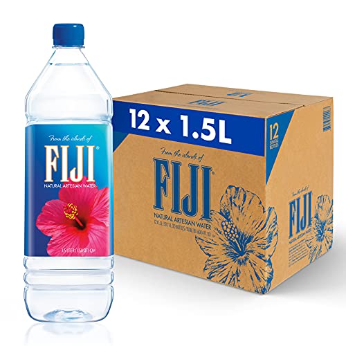Fiji Natural Artesian Water, 50.7 Fl Ounce Bottle Pack Of 12