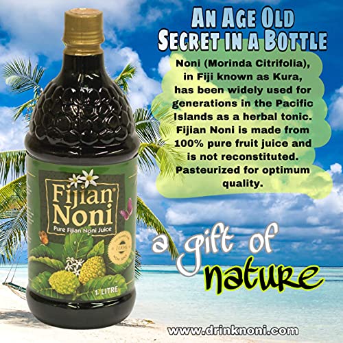 Fijian Noni100% Pure Certified Organic Juice. Rich in Antioxida...