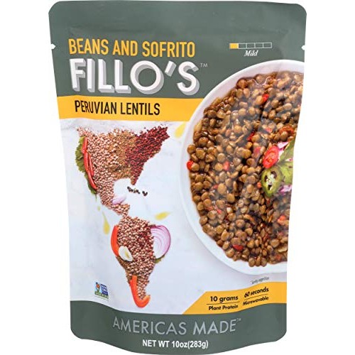Fillos Peruvian Lentils Beans &Amp; Sofrito, 10 Oz