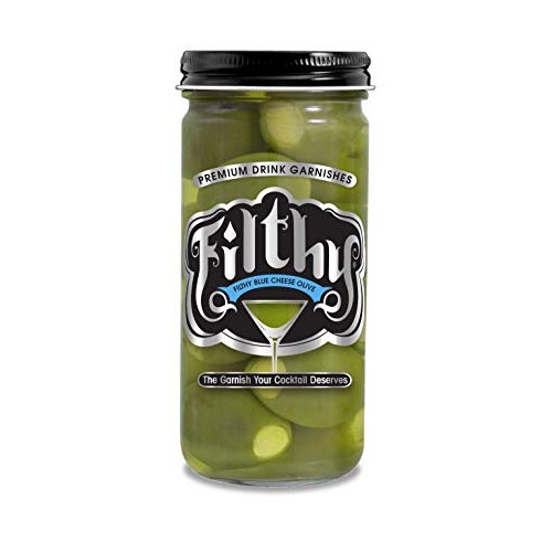 8Oz Filthy Blue Cheese Stuffed Olive Jar