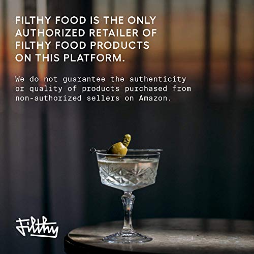 Filthy Food Pimento Stuffed Olives - Premium Martini Garnish - N